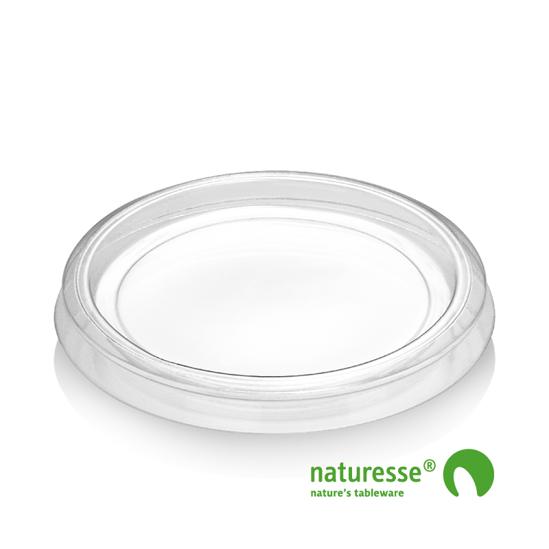 PLA Låg til Dressingbæger (Ø7cm/120ml) - 100 stk pk