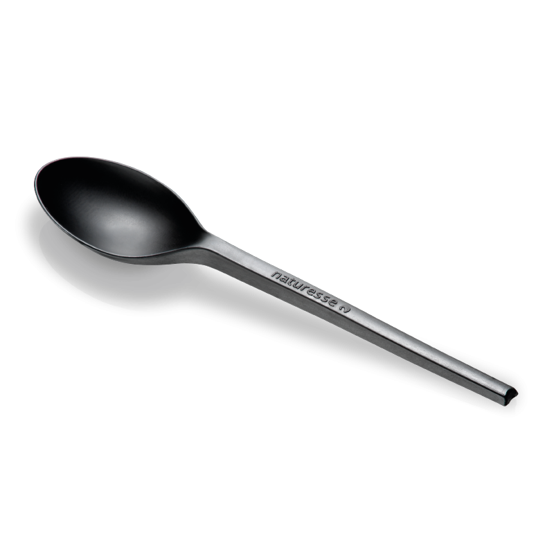 Dessertske ”Smart”, CPLA (Sort) - 50 stk pk *