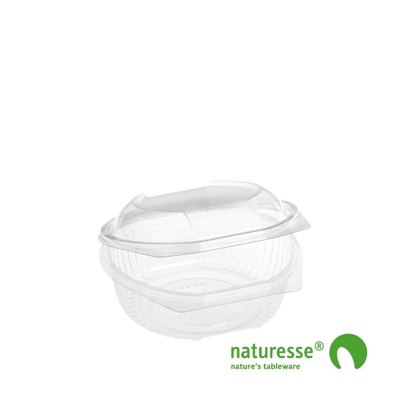 PLA Bæger m/Låg (16,2x17x7,7cm/800ml) - 50 stk pk