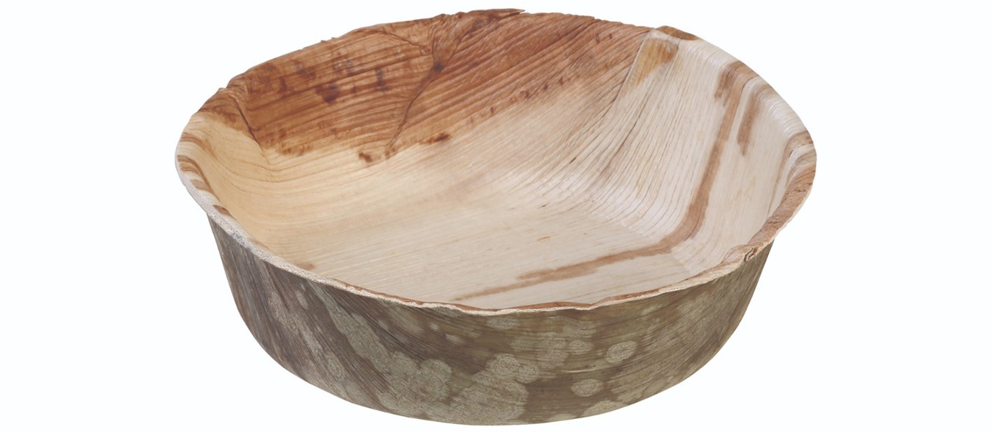 Palmeblad skål (Ø16,5cm/650ml) - 25 stk pk*