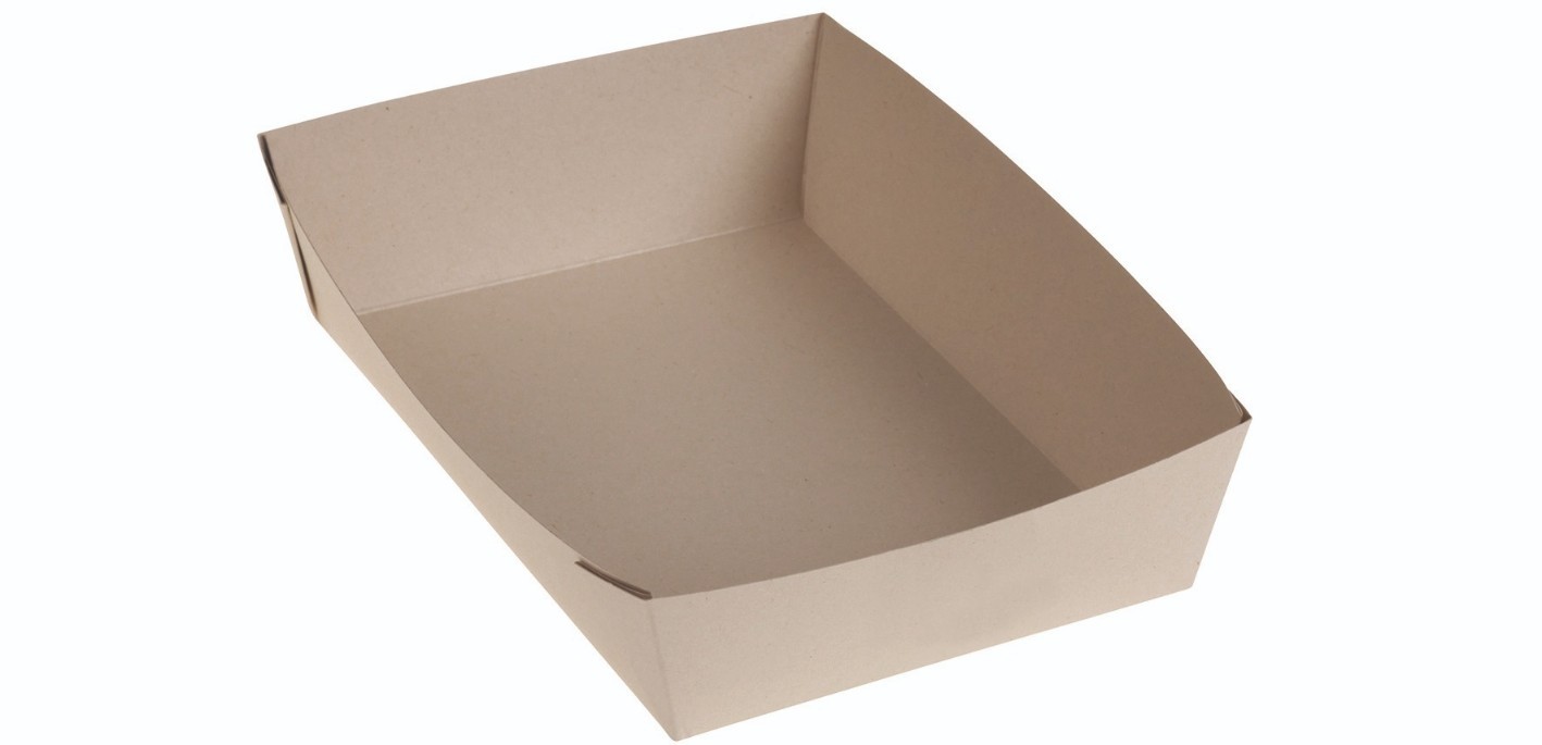 Bambuskarton Take Away Boks (19x13x4cm) - 50 stk pk