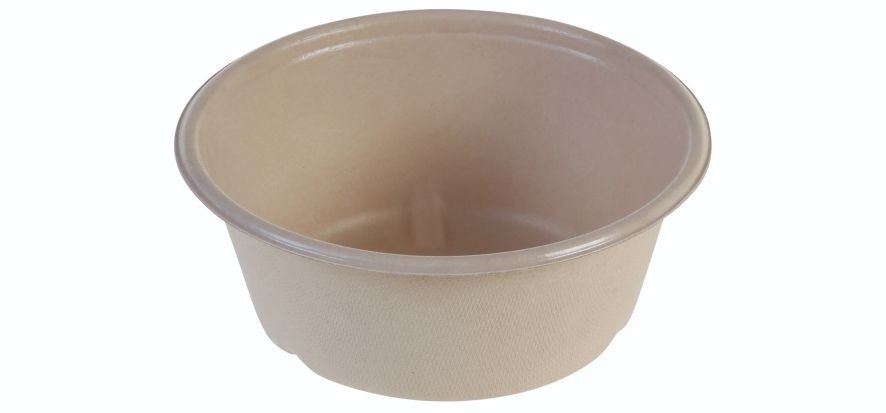 SR-fiber / natur, Bowl 600ml, Ø151x60mm, bio coated - 60 stk pk