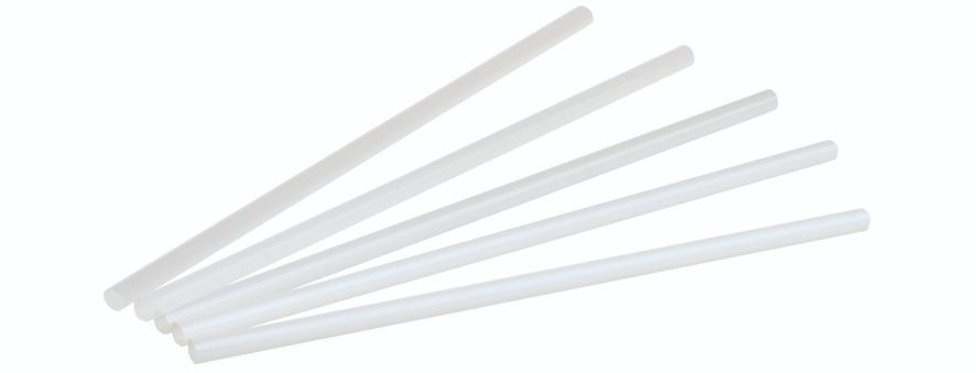 CPLA Sugerør, Hvid (tåler varme) (0,6x20cm) - 500 stk pk