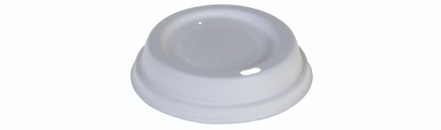 Sukkerrør Låg, Hvid (Ø8cm) - 50 stk pk