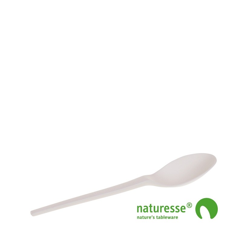Dessertske, CPLA (Hvid) - 50 stk pk *