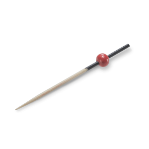 Pindemadspinde Rød, Bambus (7cm) - 250 stk pk