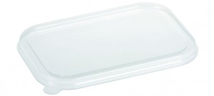PLA, Låg klart til bakke 500ml and 650ml - 65 stk pk