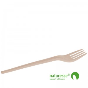 Gaffel, CPLA (Beige) - 50 stk pk *
