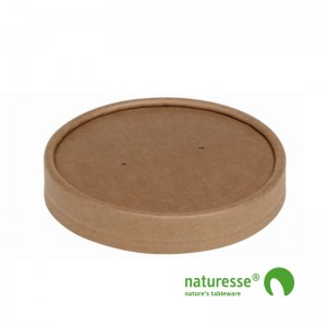 Låg Til Suppebæger, Karton/CPLA (Ø9cm) - 25 stk pk