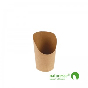 Wrap bæger, Karton/PLA (Ø14x8x6cm/480ml) - 50 stk pk