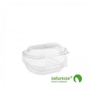 PLA Bæger m/Låg (16,2x17x6,3cm/600ml) - 50 stk pk