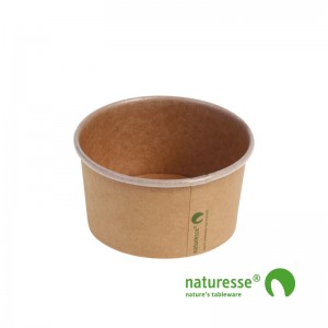 Isbæger, Karton/PLA Ø 9,6cm (240ml) - 50 stk pk *