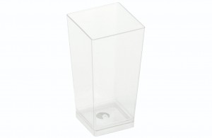 PLA ”KOVA” Dessertglas (100ml/4x4x8,2cm) - 25 stk pk