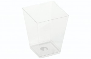 PLA ”KOVA” Dessertglas (160ml/5,9x5,9x7,2cm) - 50 stk pk*