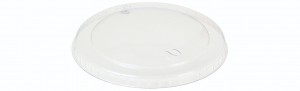 Låg til isbægre, PLA (Ø9,6cm) - 50 stk pk