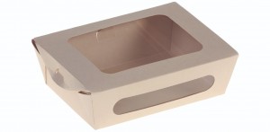Bambuskarton Rudeboks, M/Låg (20x12x5cm) - 50 stk pk