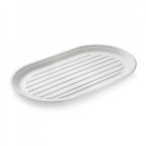 SR-fiber - Fad oval, 550x320x25mm - 50 stk pk
