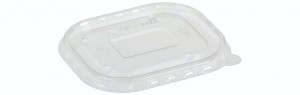 PLA, Låg til Bowl 125x105mm - 50 stk pk