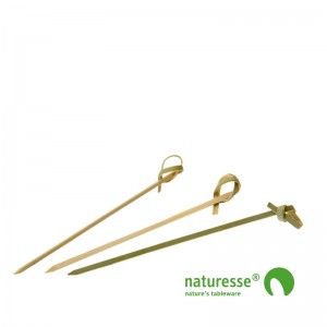 Pindemadspinde, Bambus (12cm) - 250 stk pk