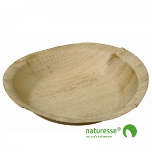 Tallerken i palmeblad (Ø20cm) - 25 stk pk*
