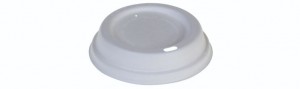Sukkerrør Låg, Hvid (Ø8cm) - 50 stk pk
