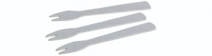 Papir Pommes Frites Gaffel (8,8 cm) - 1000 stk pk*
