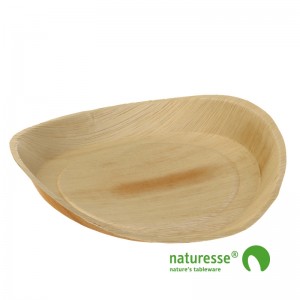 Tallerken i palmeblad (Ø30cm) - 25 stk pk*