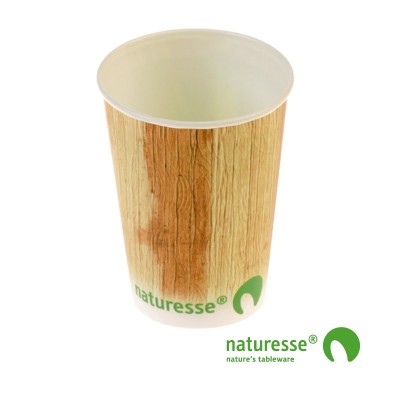 Kaffekop, Brun (4dl/Ø9cm) - 50 stk pk *