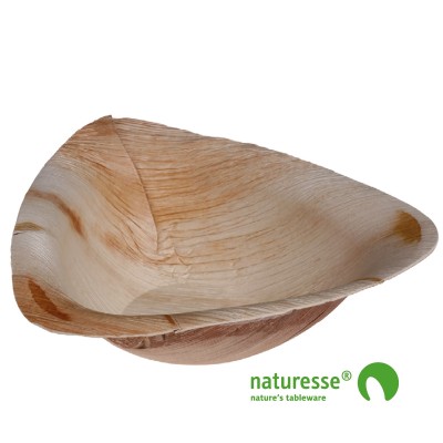 Sukkerrørsfiber tallerken ”Elegance” (Ø27cm) - 50 stk pk *