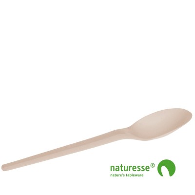 Spiseske, CPLA (Beige) - 50 stk pk *