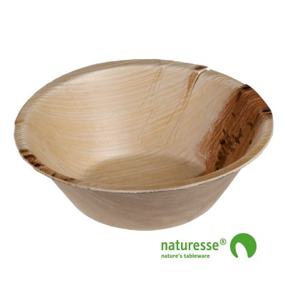 Palmeblad skål (Ø15.5cm/400ml) - 25 stk pk*