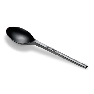 Dessertske ”Smart”, CPLA (Sort) - 50 stk pk *