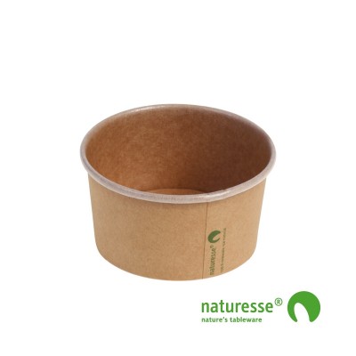 Isbæger, Karton/PLA Ø 9,6cm (240ml) - 50 stk pk *