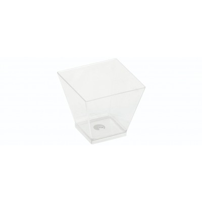 PLA ”KOVA” Dessertglas (60ml/5x5x4,5cm) - 50 stk pk*