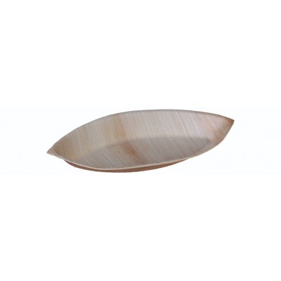 Palmeblad tallerken "Eye" (23x12x2,3cm) - 25 stk pk*