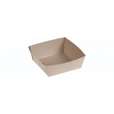 Bambuskarton Take Away Boks (13,5x13,5x5cm) - 50 stk pk