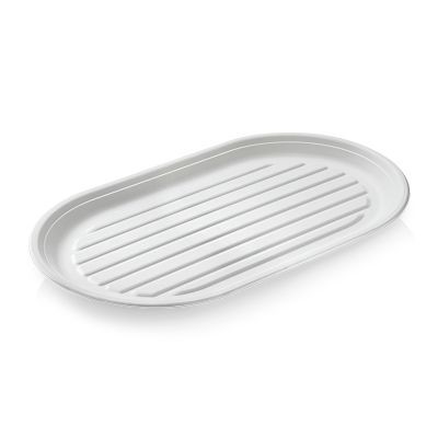 SR-fiber - Fad oval, 550x320x25mm - 50 stk pk