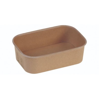 Karton/PLA / natur, Transportbakke, 173x120x51mm, 650ml, FSC MIX - 50 stk pk