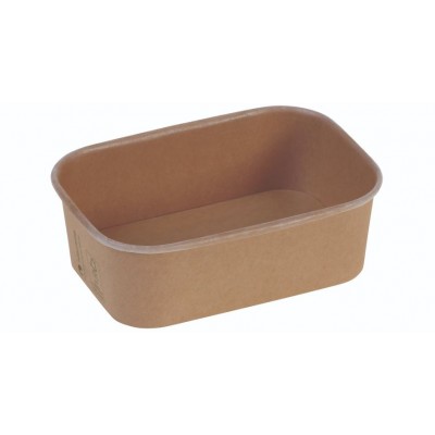 Karton/PLA / natur, Transportbakke, 173x120x57mm, 750ml, FSC MIX - 50 stk pk
