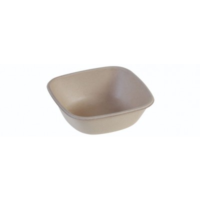 SR-fiber / natur, Bowl 300ml, 120x120x40mm - 100 stk krt*