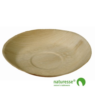 Tallerken i palmeblad (Ø22cm) - 25 stk pk*