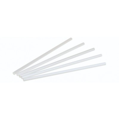 CPLA Sugerør, Hvid (tåler varme) (0,6x20cm) - 500 stk pk