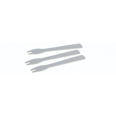 Papir Pommes Frites Gaffel (8,8 cm) - 1000 stk pk*