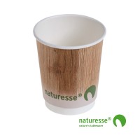 Kaffekop Ekstra tyk, Brun (Ø8cm) - 28 stk pk *