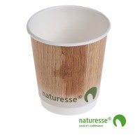 Kaffekop Ekstra Kraftig, Brun (Ø9cm) - 30 stk pk *