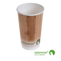 Kaffekop Ekstra Kraftig, Brun (4dl/Ø9cm) - 20 stk pk *
