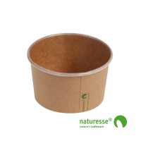 Isbæger, Karton/PLA Ø 10,5cm (360ml) - 50 stk pk *