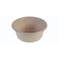 SR-fiber / natur, Bowl 600ml, Ø151x60mm, bio coated - 60 stk pk