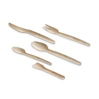 Papir isske 95 mm i FV Brun med præget "naturesse", FSC MIX - 150 stk pk*